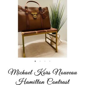 Michael Kors Nouveau Hamilton Large Satchel